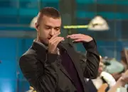 Musical guest Justin Timberlake featuring Timbaland Television Old Photo 2