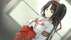 Anime video games long hair ribbons brown eyes miko Custom Playmat Mat Pad
