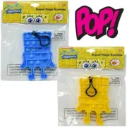 2-Pack SpongeBob Push Pop Pop Bubble Fidget Toy, Silicone Squeeze Sensory Tools