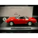 【收藏模人】NOREV ALFA ROMEO 2000 SPIDER 1978 紅 1:18 1/18