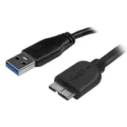 StarTech.com USB3AUB2MS USB 3.0 - 5Gbps USB-A to Micro USB Cable - 2m Slim - SuperSpeed USB 3.0 - A to Micro B - M/M [USB3AUB2MS]