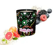 Muddy Shiraz - Grapefruit and Vanilla Scented Soy Paraffin Candle 40hr Burn