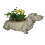 Whimsical Dachshund Planter - Delamere Design