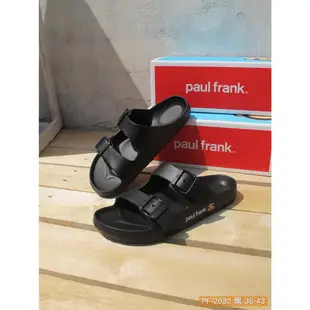 帝安諾-實體店面 PAUL FRANK 大嘴猴 拖鞋 勃肯拖鞋 玩水必備 防水 可調整 情侶款 一體成形 PF-2032