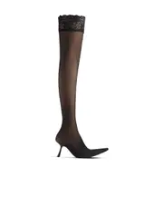 Balenciaga Over-The-Knee Boots 36,37,38 black