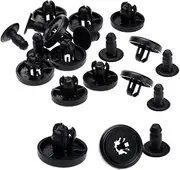 CCWUTQF 50Pcs Auto Fastener Clips Retainer Rivet Door Panel/Liner Bumper Mudguard Trim Plastic Mixed 9046710183