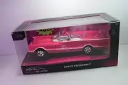 Jada Toys 2024 "Pink Slips" Pink Classic TV Series Batmobile 1:24 Scale VHTF!