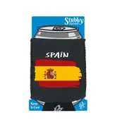Spain Country Flag Nationality - Stubby Holder With Base