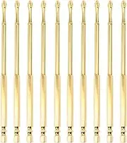 AUTOTOOLHOME 6 inch Titanium Coated Magnetic PH2 Anti Slip Screwdriver Bits Set Phillips Bits #2 Impact Driver Bits TS2