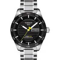 在飛比找PChome24h購物優惠-TISSOT 天梭 PRS516 系列時尚機械腕錶-黑/42