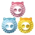 Baby Shower Cap Waterproof Baby Bath Head Cap Visor Ear Protection Washing Hair
