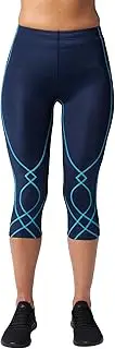 [CW-X] Women's Stabilyx Joint Support 3/4 Capri Compression Tight, Leggings for Running and Recovery