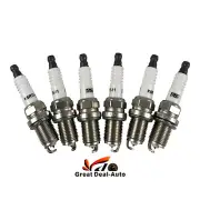 6 Pcs Spark Plugs For Ford SX Territory 02/2004-09/2005 6cyl Petrol Engines