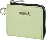 X-girl(エックスガール) Wallet Faux Leather Zip Mini Wallet