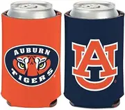 WinCraft NCAA Auburn University Tigers 1 Pack 12 oz. 2-Sided Can Cooler