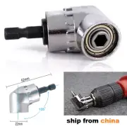 105 Degree Angle Adjustable Drill Bit Adapter Screwdriver Hex Socket Holder 1/4