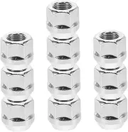 10pcs Set Modification Screws Locking Lug Nuts Spline Lug Nuts OEM Lug Nuts Lug Nut Socket Matte Black Wheel Nut Cap Lug Nut Size Chart Wheel Lug Nuts Socket Escape Steel Silver