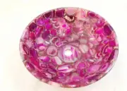 Pink Agate Stone Sink, Kitchen & Bathroom Accessories, Natural Agate Stone Sink