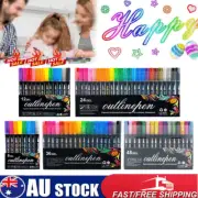 Double Line Outline Marker Pen Set Art Drawing DIY Project Great Gift D7