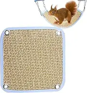 Hamster Hammock,Squirrel Hammock | Machine Washable Pet Sleeping Bed Multipurpose Cage Cooling Accessories for Standing Resting Playing Sleeping
