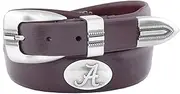 Zeppelin Products Inc. NCAA Alabama Crimson Tide Tip Leather Concho Belt