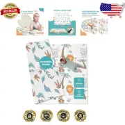 Extra-Large 79x71 Waterproof Baby Play Mat - Non-Toxic & Foldable Safari Design