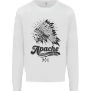 Apache Apparel Motorbike Motorcycle Biker Mens Sweatshirt Jumper