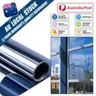 50x300cm Mirror Reflect Heat UV Reject Window Film One Way Mirror Lower Energy