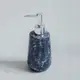 台灣現貨 英國《Premier》陶製洗手乳罐(沫紋藍300ml) | 按壓瓶 分裝瓶 乳液瓶 沐浴乳罐
