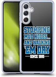 Head Case Designs Officially Licensed WWE Stomping Mudholes Steve Austin Gel Case [Military Grade Protection] Compatible with Samsung Galaxy M54 5G