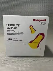 Howard Leight Honeywell Laser Lite Earplugs Corded - 125 Pair LL-5-30 Multicolor