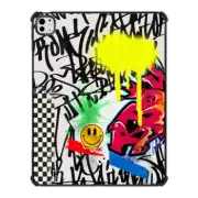 iPad Pro 13-inch (M4) iPad Impact Case Graffiti Sticker Grunge