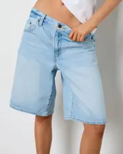 [Levi's] Levi's Women's Baggy Dad Jorts in Pick Sides Short Bleach Denim Size 28 28 Pick Sides Short Bleach Denim