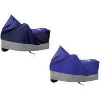 在飛比找Yahoo!奇摩拍賣優惠-【機車沙灘戶外專賣】 三和牌 雙色機車防雨防塵機車套 機車罩
