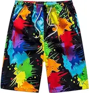 [Generic] Board Short Quick Y Beach Quick-Drying Swimming Shorts Pants Summer Men's Pants Shorts Elastic Waistband