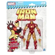 Marvel Legends Retro Iron Man Neo Classic Retro Card Back 6 inch Action Figure