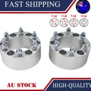 2PCS 3" 6 LUGS WHEEL SPACERS 6X139.7 12X1.5 CB=108MM FOR TOYOTA LAND CRUISER (for: Toyota)