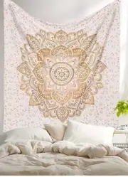 Hippie Bohemian Bedspread Blanket Wall Art