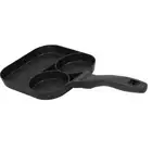 3 In 1 Egg Frying Pan Non Stick Fried Egg Cooker Steak Sausage Cooking Pan Fo US