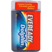 Eveready Dolphin 6V Heavy Duty Battery each
