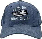 [Crazy Dog T-shirts] Lets Do Boat Stuff Hat Funny Sarcastic Boating Novelty Cap