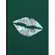 Kiss Mark Lips Floral Summer Lipstick: Friendly Kisses Love And Romance Tropical Hawaii Lined Notebook - 120 Pages 8.5x11 Composition