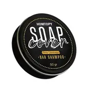 Men's Grey Coverage Bar Shampoo Hair Darkening Black Soap for Grey Hair Cover color02