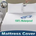 Mattress Protector Terry Cotton Bed 100%Waterproof Single King Queen Double NEW