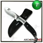 7" Osprey Fixed Gut-Hook Knife for Hunting, Fishing, Camping and Outdoors