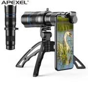 APEXEL HD Metal 20-40x Zoom Telescope Telephoto Phone Camera Lens+ Mini Tripod