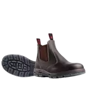 Redback UBOK Non Safety Boots Claret OIL KIP Leather