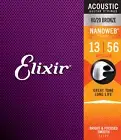 Elixir Acoustic 80/20 Bronze Strings - Nanoweb Medium