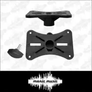 2x Speaker Mount External Adapter Plate for 35mm Tripod or Wall Speaker Stands