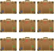 Teacher Created Resources Travel The Map Luggage Mini Accents (TCR8572) 36 Count (Pack of 1)